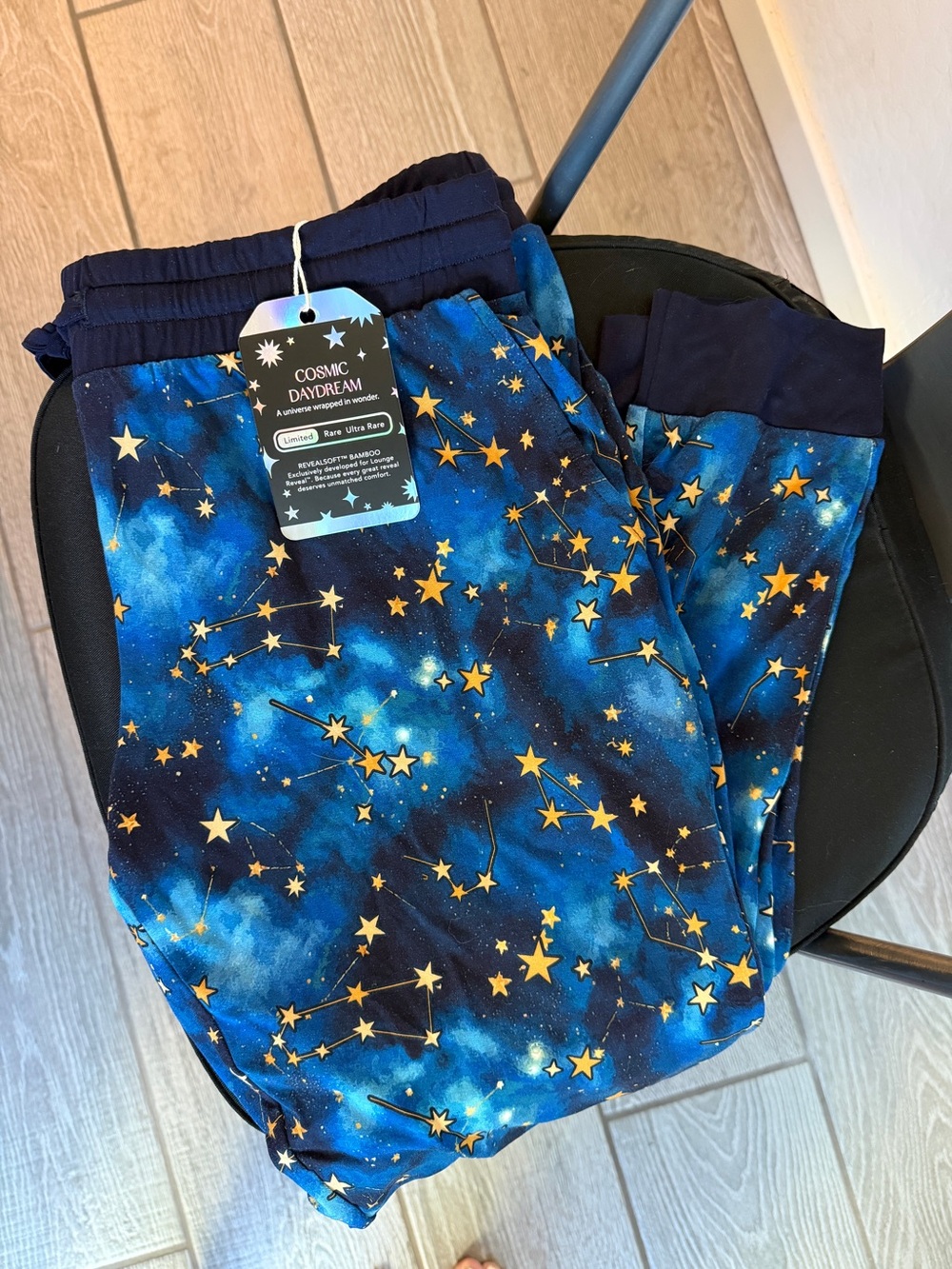 Bomb Party Cosmic Daydream Women's Blue Star Constellation Joggers
